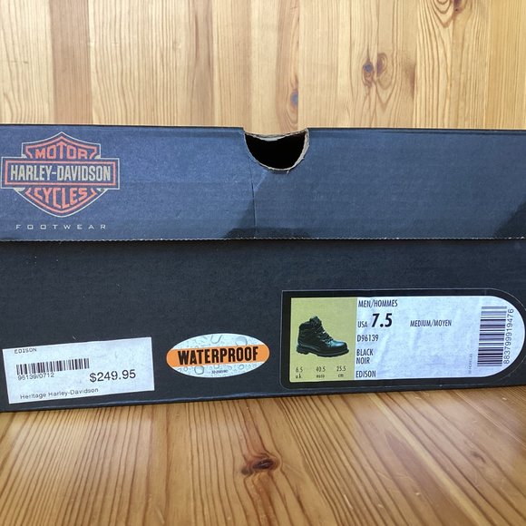 Harley Davidson Edison Boots, BNIB - Picture 2 of 8
